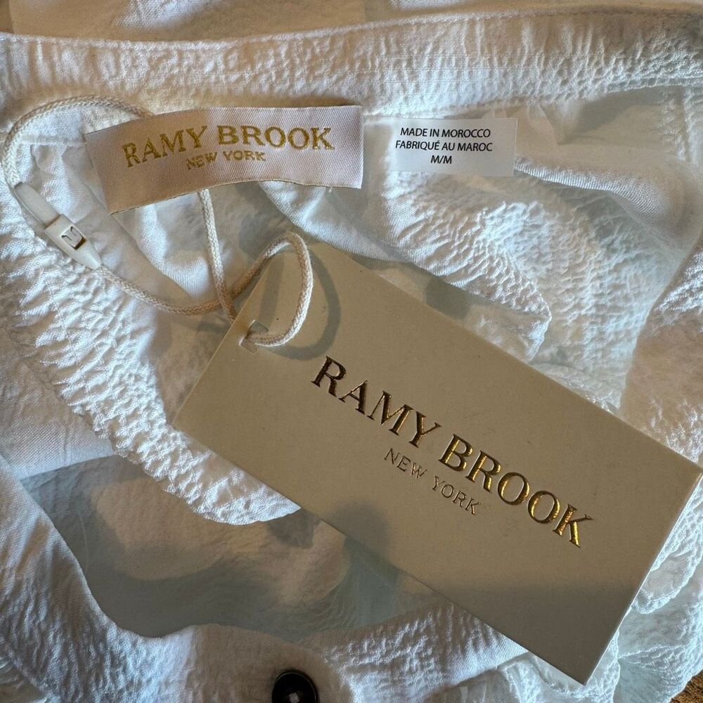 NWT Ramy Brook Yucca Button Through Trapeze Dress… - image 9